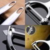 HengDu Potato Peeler, Stainless Steel Vegetable Peeler, Non-Slip Handle Fruit