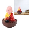 Musical Nodding Monk Figurine Decoration Moving Head Buddha Statue with