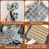 Peanut Butter Cup Molds, Bite-Size Chocolate Molds, 30-Cavity Mini Silicone