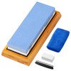 Angerstone Premium Knife Sharpening Stone–Whetstone 1000/6000 Grit, Whetstone Knife Sharpener