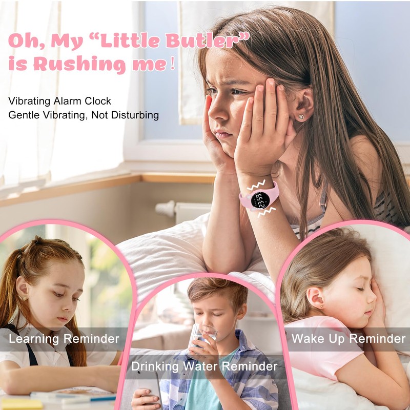 Timever Kids Digital Watches for Girls Boys, Sports Watch with