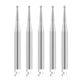 JMU Surgical Carbide Burs, Round, RA SURG #1, 5/pk (ISO No. 001/008)