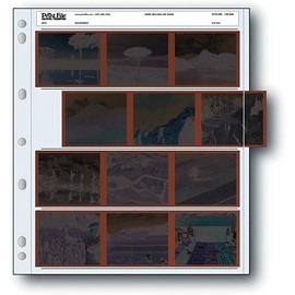 50 Sheets Print File 120 Film Negatives Photo Pages Sleeves Archival Preservers
