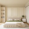 DoubleFill 3 Sets Wall Molding Kit Pre-Cut Wainscot Wall Panel
