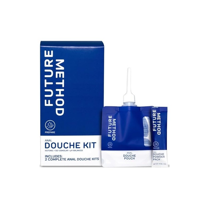 FUTURE METHOD Jabón íntimo desechable + bombilla, paquete de 2