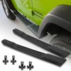 CALLIERT 6 Inches OE Style Running Boards, Matte Black Side
