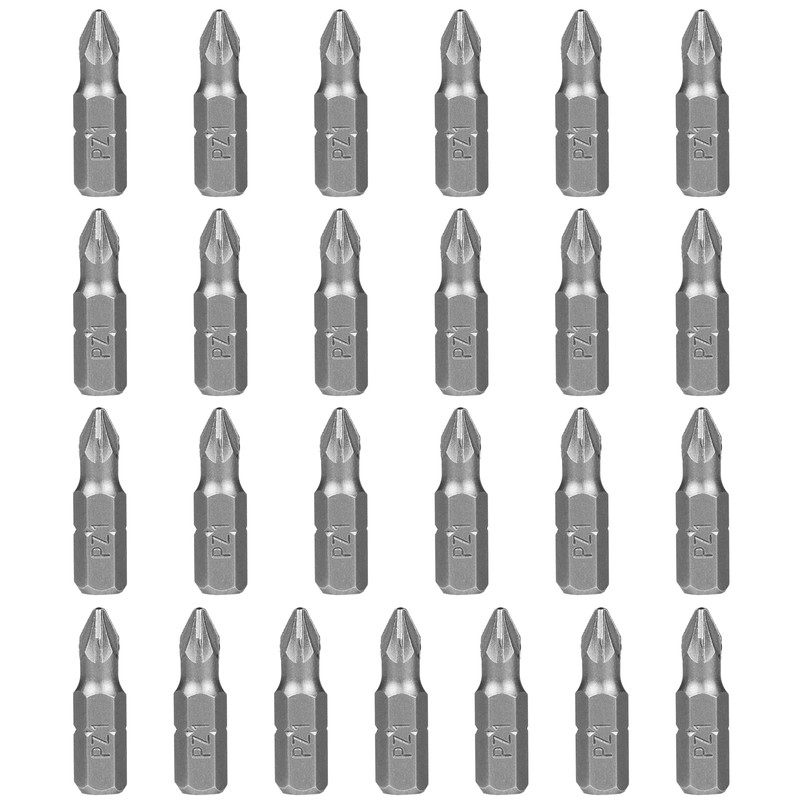 HPHOPE PZ1 Pozi Bits PZ1 Bit Assortment Length 25mm Pack