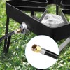 WADEO 4 FT 0-30 PSI Adjustable High Pressure Propane Regulator