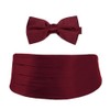 Cummerbund & Bow Tie Burgundy cb00013