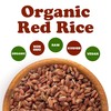 Organic Red Rice, 1.5 Pounds - Non-GMO, Kosher, Vegan, Raw,