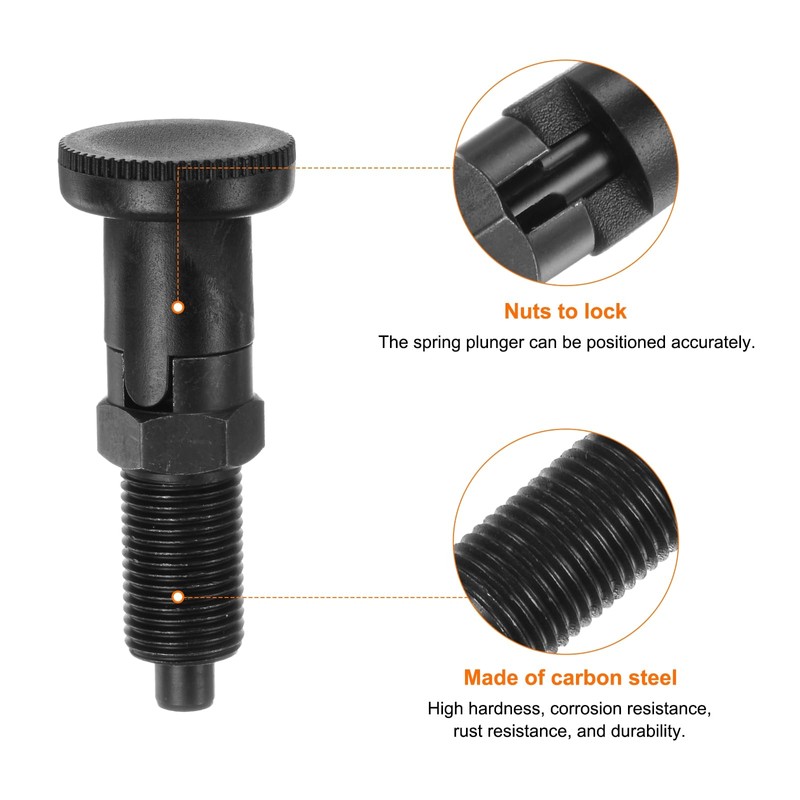 QUARKZMAN M16 Carbon Steel Compression Spring Ball Head Quick Release
