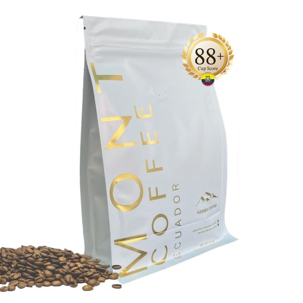 Mont Coffee - Geisha Coffee Ecuador, Whole Bean, Fresh Roasted,