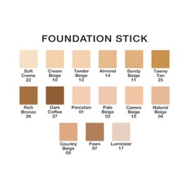 Beauty Deals Creamy Conditioning Foundation Stick Buildable Coverage Hypoallergenic (Sandy Beige)