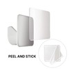 Adhesive Shower Curtain Rod Holder, 6 Pack Curtain Rod Bracket