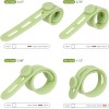 Donruby 24Pcs Silicone Cable Ties - Reusable & Washable with