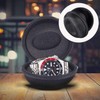 Pack of 2 Travel Watch Case, Round Watch Box, Round