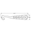 FireHoseDirect 5 Hole Fire Hydrant Wrench