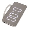 Alarm Clock Dual USB Output 3 Levels Brightness Light Sensing