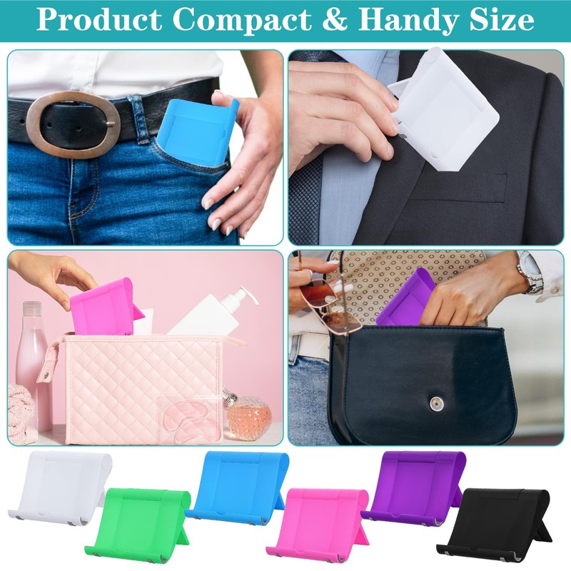 PercyEffie 36 Pcs Cell Phone Stands Foldable Tablet Mobile Stand