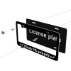 BLVD I Brake for Goth Girls License Plate Frame Including