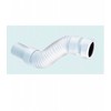 McAlpine FLEXCON5 Flexible Fitting-Universal Connection x PVC Plain Spigot, White