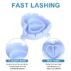 OVALA 100pcs Glue Rings Smart Glue Cups Lash Glue Holder