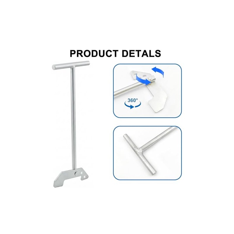 Garbage Disposal Wrench, Garbage Disposer Unjamming Wrench Compatible with Waste