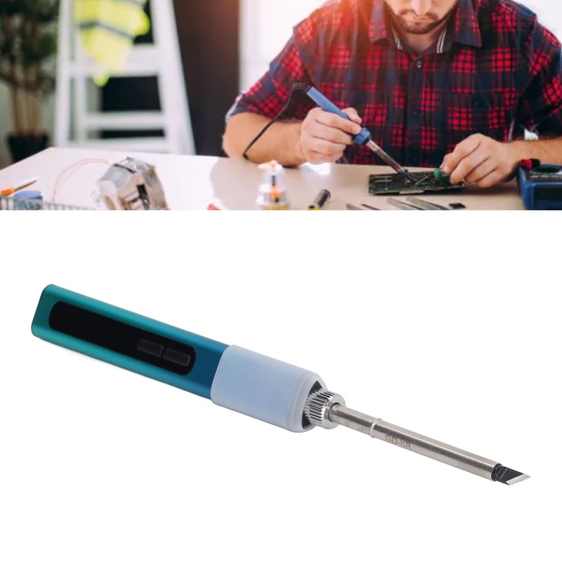 Electric Soldering Iron USB Charging Digital Display PID Temperature Control