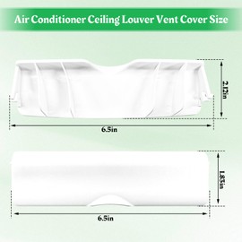 SuperDi 3315333.001 RV Air Conditioner Ceiling Assembly Louver Vent Cover SVC Vent Compatible with Dometic Brisk Air II ADB Replacement for 3314850 3314851 3314852 3314853 3314854