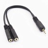 2.5mm Stereo 4-Pole Splitter Cable