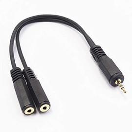 2.5mm Stereo 4-Pole Splitter Cable