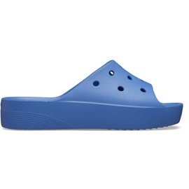 Crocs 208180-4ON-W11 Classic Platform Slide EmB Elemental Blue