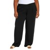 Three Dots Women's Elastic Pull On Pant with Pockets (US,