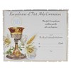 Remembrance of First 1st Holy Communion Certificate