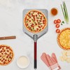 crosson 12”×16" Perforated Pizza Peel, Pizza Spatula Paddle, Lightweight Pizza