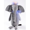 BURDA X05833BURDA Swan and Elephant Stuffed Animals Sewing Pattern Packet,