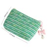 SUSOYAOCHEN Makeup Bag Small Fabric Cosmetic Pouch Zipper Pouch Travel