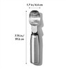 OXO SteeL rallador de helado con palanca, Acero inoxidable, 3126700,