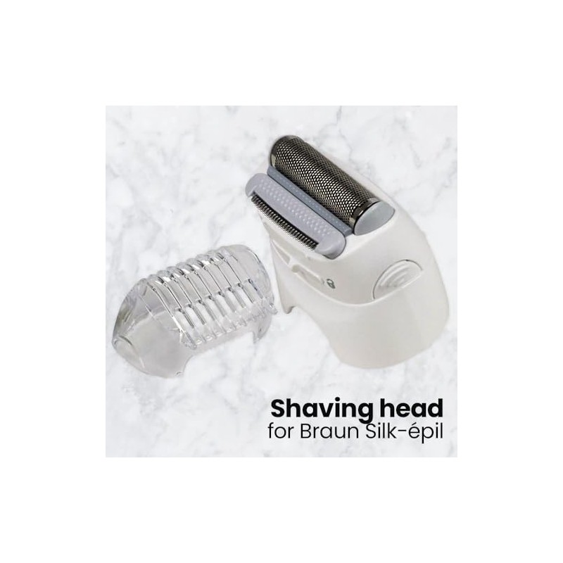 Replacement Epilator Head Compatible with Braun Silk-épil 5, 7 &
