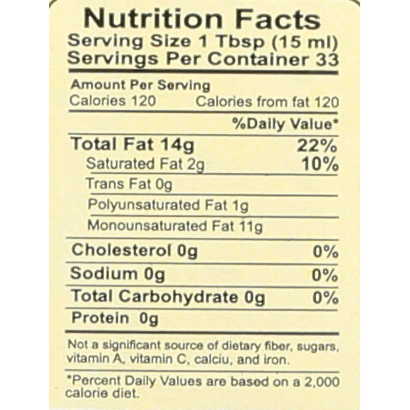 OLIO BEATO Organic Extra Virgin Olive Oil, 17.5 FZ