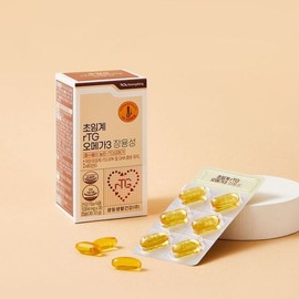 (NS홈쇼핑)광동 초임계 rTG 오메가3 장용성  2박스35230536 (NS Home Shopping) Guangdong Supercritical rTG Omega-3 Enteric Coated 2 Boxes 35230536