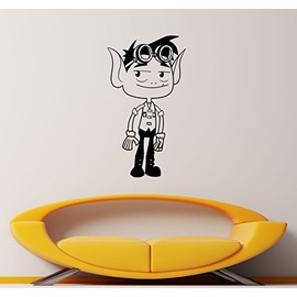 Beast Boy Titans Wall Decal Vinyl Sticker Cartoon Superheroes Interior Children's Room Door Sticker (11tns2)