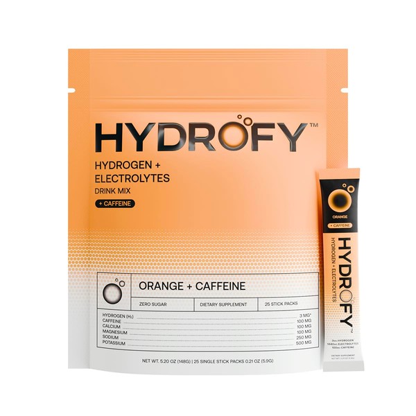 Hydrofy Hydrogen Water + Electrolytes Drink Mix | H2 Hydration