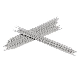 50 Agujas para Abalorios de Ojos Grandes, Agujas de Bordado de Cuentas de Acero Inoxidable Estables y Efectivas para Hacer Joyas DIY