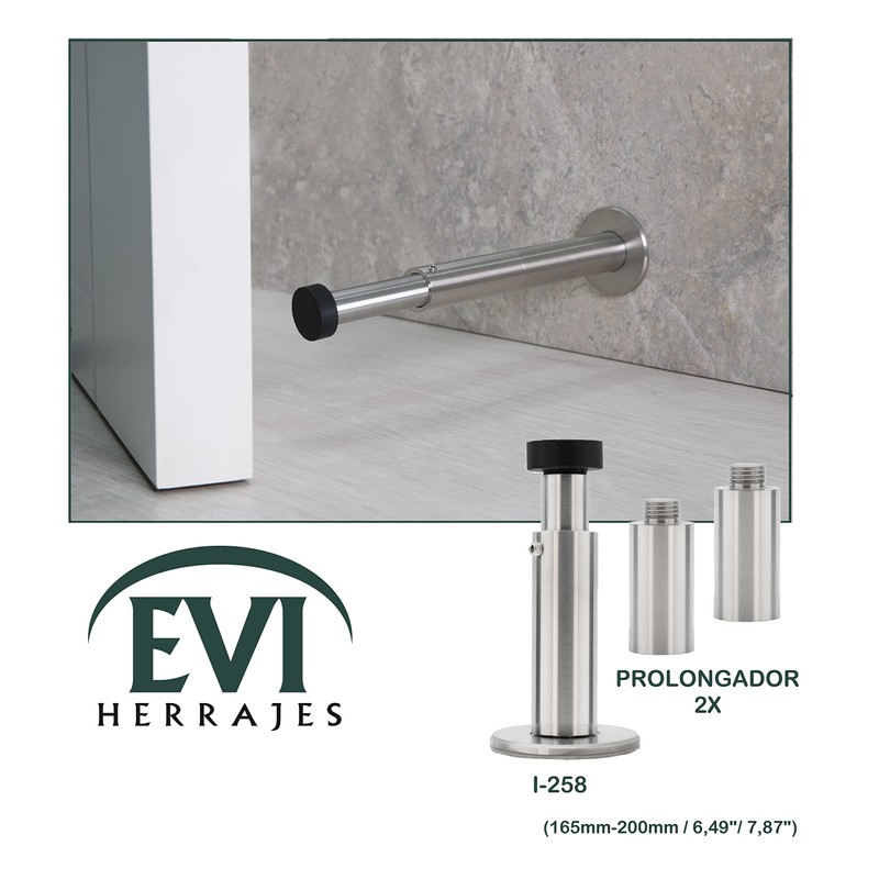 EVI Herrajes | Extension for Wall Stop I-258 | Add