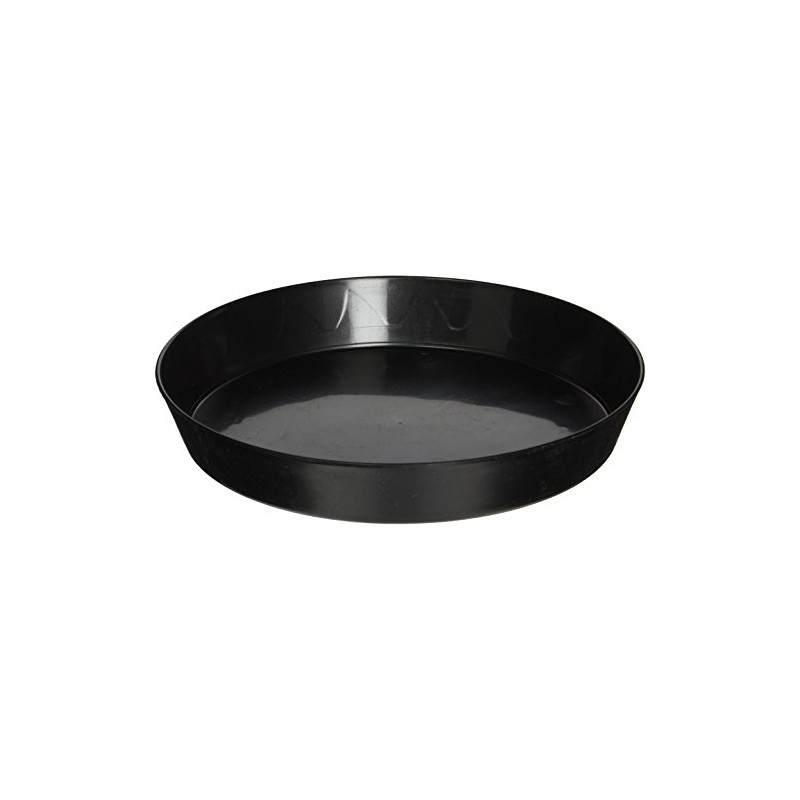 Gro Pro Plant Saucer, 8-Inch, Black