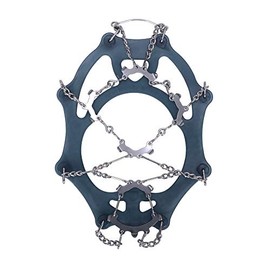 Snowline Chainsen Trail Shoe Chains, silver, s