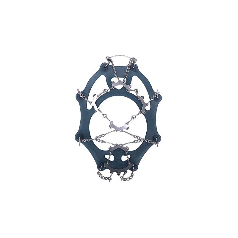 Snowline Chainsen Trail Shoe Chains, silver, s