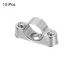 uxcell 10Pcs Pipe Support Pipe Bracket Clamp for OD 20mm
