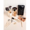 Maquillali Set profesional de 24 piezas brochas para maquillaje (Madera
